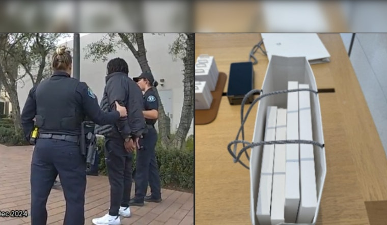 Illinois Man Accused of Stealing Over $6,000 in Apple Products from Southern California Stores, Arrested in Irvine