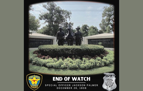 Fort Worth Police Honor Heroic Sacrifice of Officer Jackson Palmer Over a Century After EOW