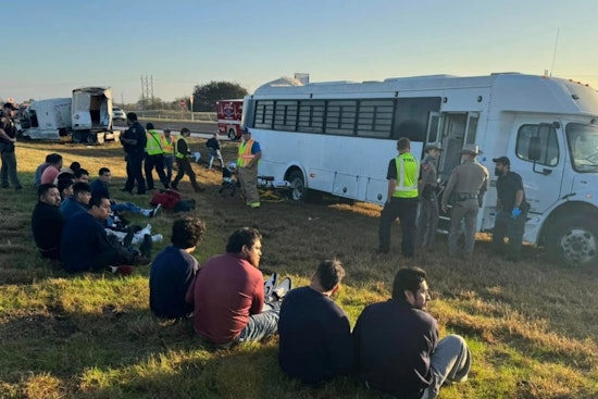 Immigration Detainees Injured as Bus Collides with 18-Wheeler Near Victoria, Texas