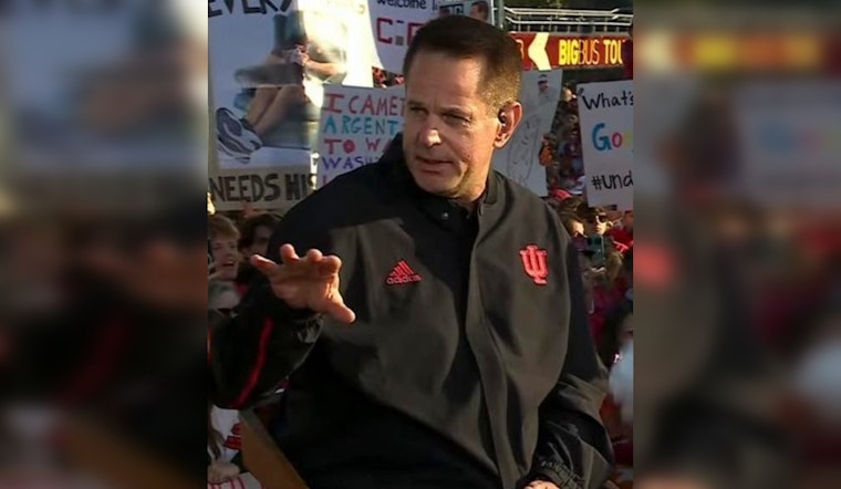 Indiana University's Curt Cignetti Named Big Ten Coach of the Year as Hoosiers Celebrate Record Season