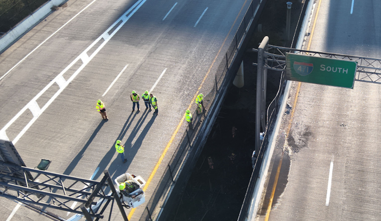 Interstate 471 Closed Southbound After Mysterious Fire Near Daniel Carter Beard Bridge in Cincinnati