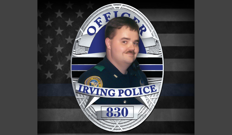 Irving Police Department Honors Fallen Officer Aubrey Hawkins on 24th Anniversary of Line-of-Duty Death