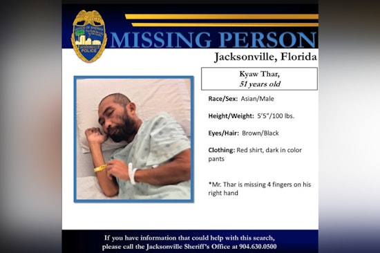 Jacksonville Community Urged to Help Find Missing Man with Severe Memory Loss Last Seen in Spring Park