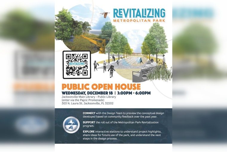 Jacksonville Invites Residents to Shape Metropolitan Park's Future at Public Forum