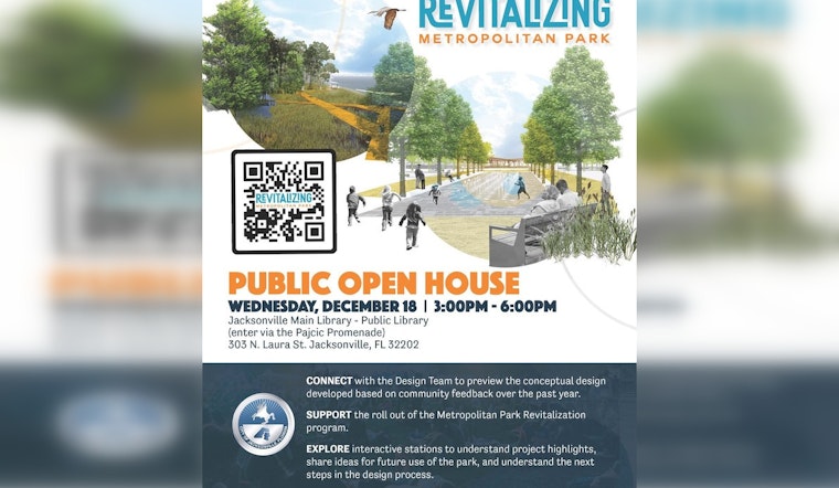 Jacksonville Invites Residents to Shape Metropolitan Park's Future at Public Forum