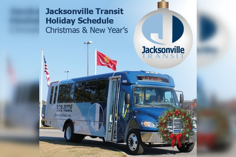Jacksonville Transit Schedules Unwrap Holiday Accessibility with Regular Bus Services and Special Hours