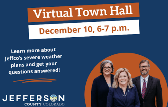 Jefferson County Announces Virtual Town Hall on Severe Weather Preparedness