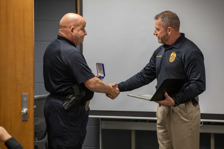Johnson City Officer Hailed as Hero, Awarded Medal of Distinguished Service for Bravery During Hurricane Helene