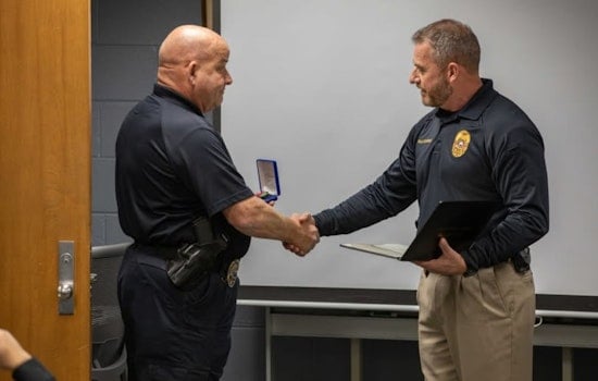 Johnson City Officer Hailed as Hero, Awarded Medal of Distinguished Service for Bravery During Hurricane Helene