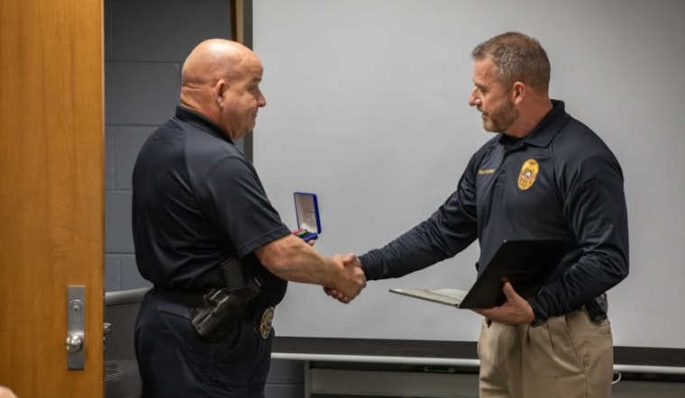 Johnson City Officer Hailed as Hero, Awarded Medal of Distinguished Service for Bravery During Hurricane Helene