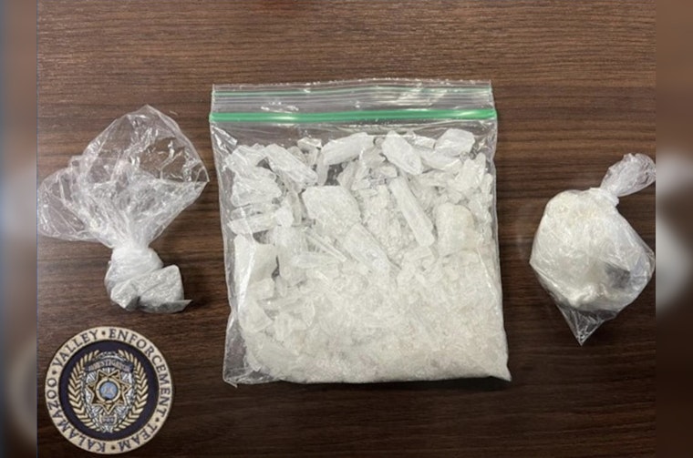 Kalamazoo Man Arrested on Federal Probation Violation, Narcotics Including Fentanyl Seized by KVET