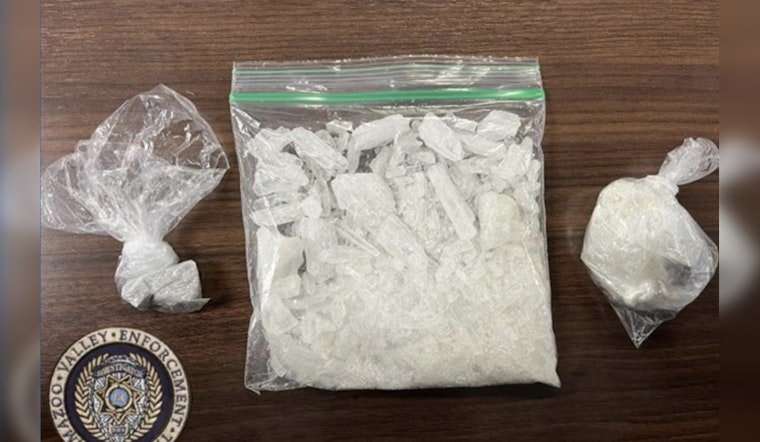 Kalamazoo Man Arrested on Federal Probation Violation, Narcotics Including Fentanyl Seized by KVET