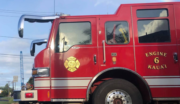 Kaua'i Firefighters Exhibit Speed and Skill Extinguishing Pākalā Brush Fire and Conducting Kōke‘e Trail Rescue