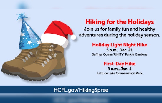 Lace Up for Adventure, Hillsborough County's 9th Annual Hiking Spree Offers Festive Trails and Rewards