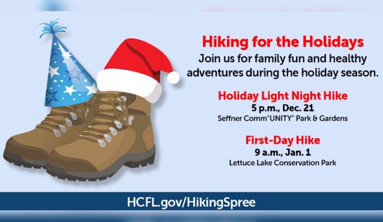 Lace Up for Adventure, Hillsborough County's 9th Annual Hiking Spree Offers Festive Trails and Rewards