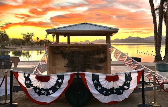Lake Havasu City Commemorates Pearl Harbor with USS Arizona Relic Viewing and Solemn Ceremony
