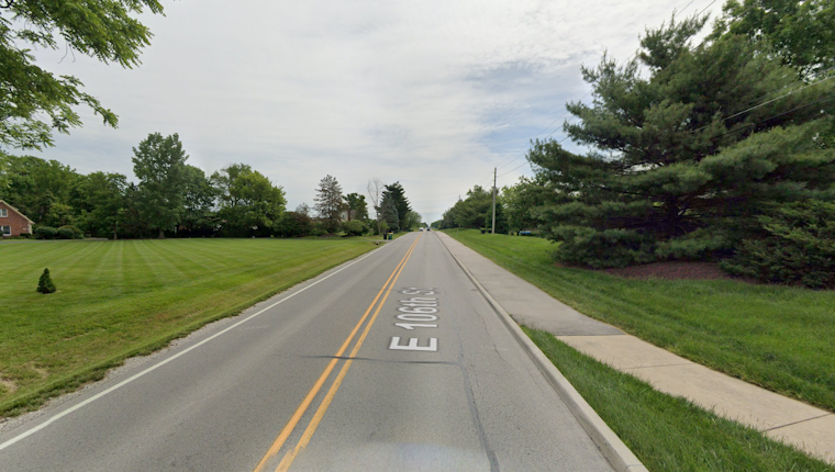 Lane Restrictions on E. 106th Street Over Mud Creek Due to New Pedestrian Handrail Installation in Hamilton County