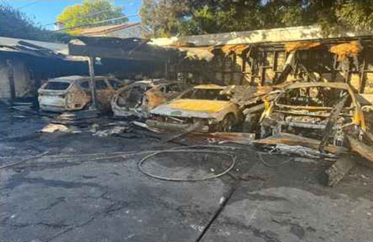 LAPD Searches for Suspect in Connection with Sherman Oaks Arson Spree