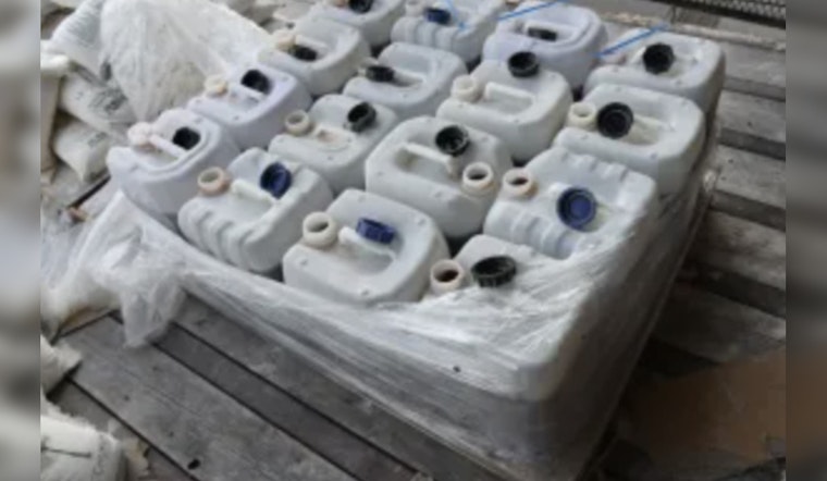 Laredo Border Officers Snag Mammoth $6.9 Million Meth Haul Hidden in Paint Water