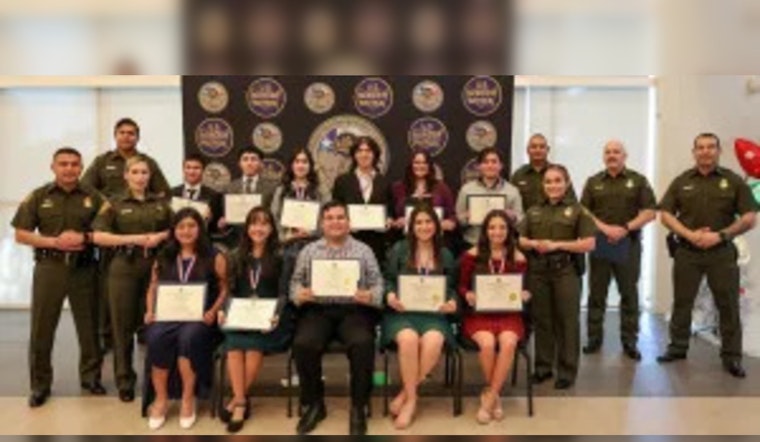 Laredo Sector Border Patrol Celebrates Academic Stars with December's Youth of the Month Honors