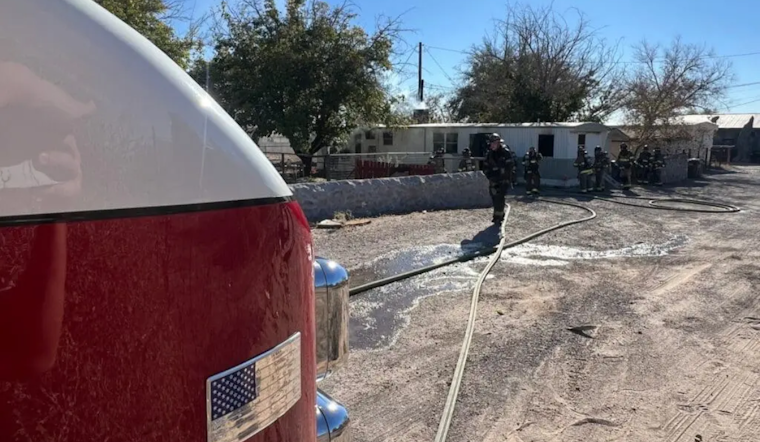 Las Cruces Mobile Home Engulfed in Flames, Pet Cat Perishes in Sunday Blaze