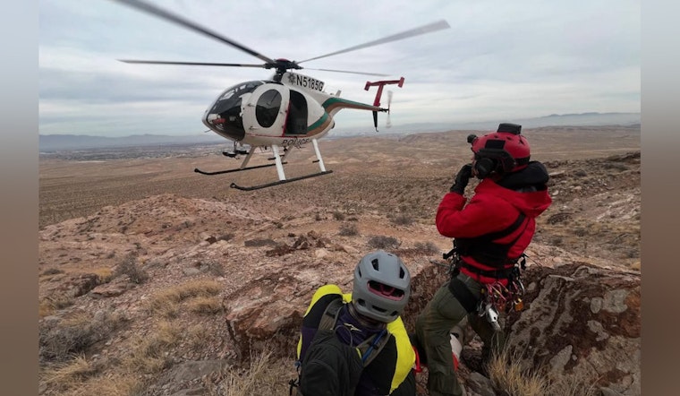 Las Vegas Mountain Biker Rescued by Police After Sustaining Injury on "G-Thang" Trail