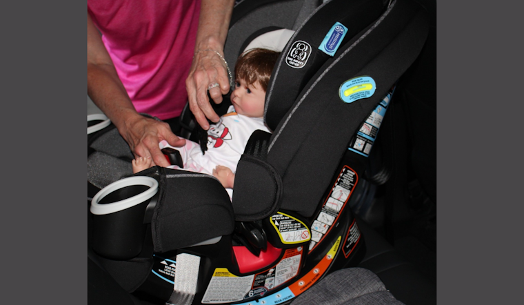 Lewisville Police Department Hosts Monthly Child Car Seat Safety Clinics