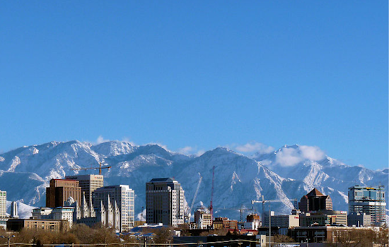 Light Dusting Beautifies Salt Lake City, Clear Skies Expected for Stargazing Tonight