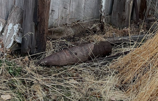 Live WWII-Era Artillery Shell Safely Removed in Grantsville Utah, Officials Urge Public Caution