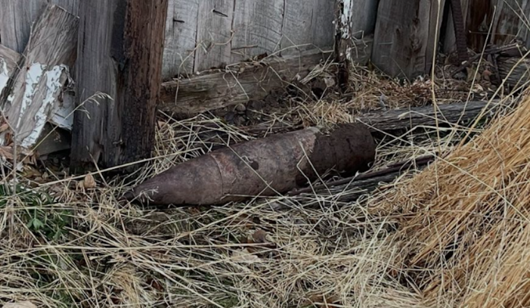 Live WWII-Era Artillery Shell Safely Removed in Grantsville Utah, Officials Urge Public Caution