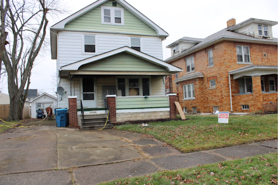 Lorain Arson at Vacant Home Prompts Reward Offer for Information Leading to Arrest and Conviction
