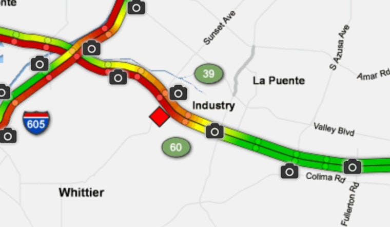 Los Angeles Commuters Delayed as 60 Freeway in Hacienda Heights Shuts Down Following Shooting Incident