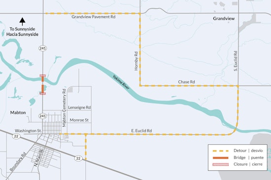 Mabton Area Bridges Reopen, Ending Months of Traffic Detours Between Mabton and Sunnyside