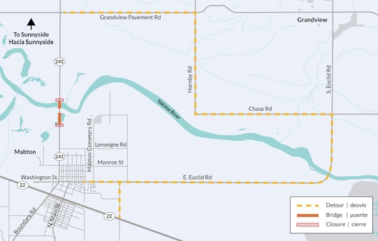 Mabton Area Bridges Reopen, Ending Months of Traffic Detours Between Mabton and Sunnyside