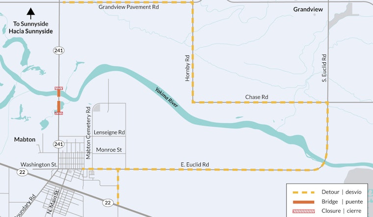 Mabton Area Bridges Reopen, Ending Months of Traffic Detours Between Mabton and Sunnyside