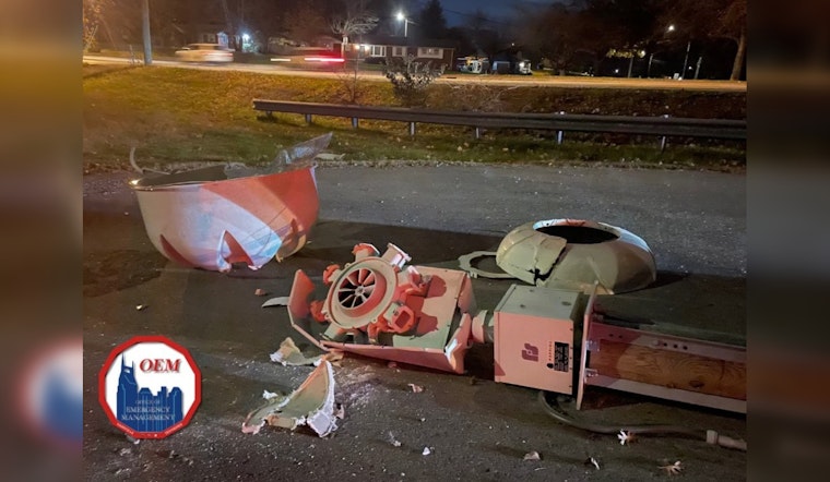 Madison Tornado Siren Destroyed in Vehicle Crash, Nashville Residents Urged to Seek Alternate Weather Alerts