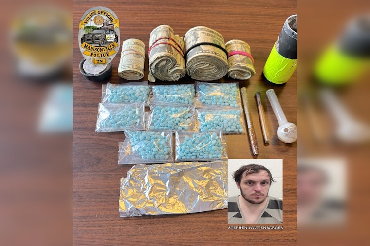 Madisonville Police Nab Suspect Charged with Fentanyl Distribution Amid Opioid Crackdown