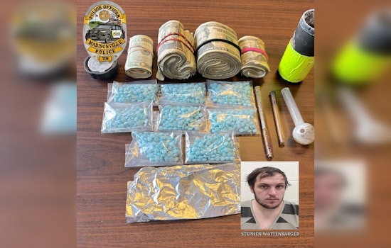 Madisonville Police Nab Suspect Charged with Fentanyl Distribution Amid Opioid Crackdown
