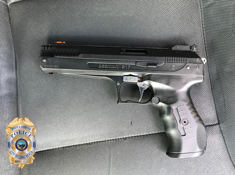 Man Arrested in Long Beach Incident After Brandishing Pellet Gun in Standoff, No Injuries Reported