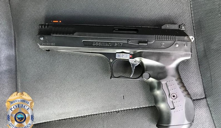 Man Arrested in Long Beach Incident After Brandishing Pellet Gun in Standoff, No Injuries Reported