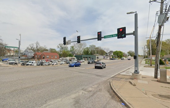 Man Dies, Woman Hospitalized After Fiery Collision in North St. Louis County