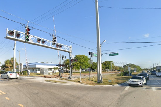 Man Hospitalized After Vehicle Collides with Brightline Train in Palm Beach County