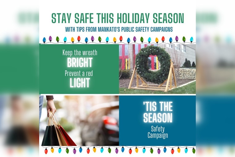 Mankato Police and Fire Departments Urge Community Safety Through Social Media This Holiday Season