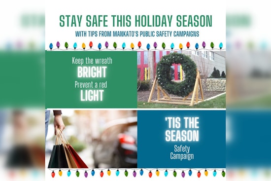 Mankato Police and Fire Departments Urge Community Safety Through Social Media This Holiday Season
