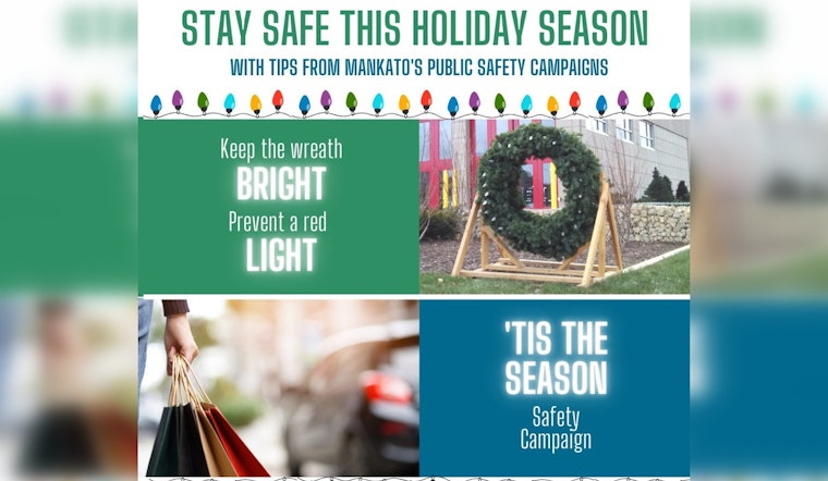 Mankato Police and Fire Departments Urge Community Safety Through Social Media This Holiday Season