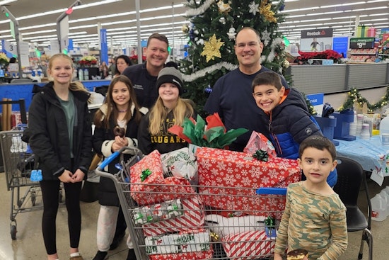 Mankato's Shop With a Hero Event Brightens the Holidays for Local Children