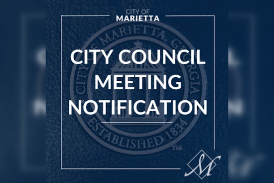 Marietta City Council Announces Upcoming Work and Review Sessions with Virtual Attendance Option