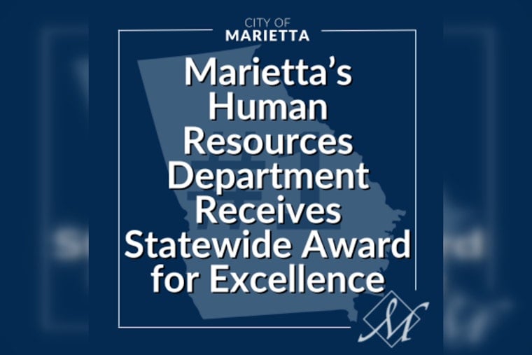 Marietta's HR Department Wins Prestigious Large City Agency Award of