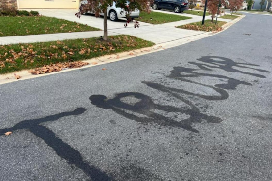 Maryland Man Charged for Using Flamethrower to Burn 'TRUMP' and 'USA' Into Street