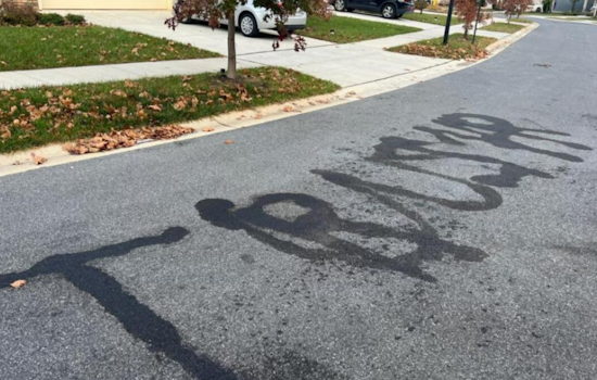 Maryland Man Charged for Using Flamethrower to Burn 'TRUMP' and 'USA' Into Street